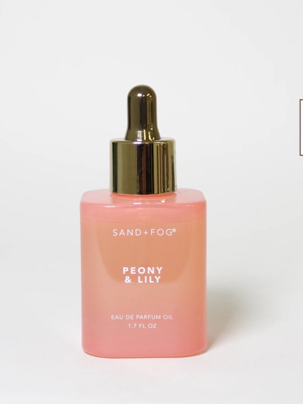 SAND+FOG Peony & Lily Eau de Parfum Oil - Pink
